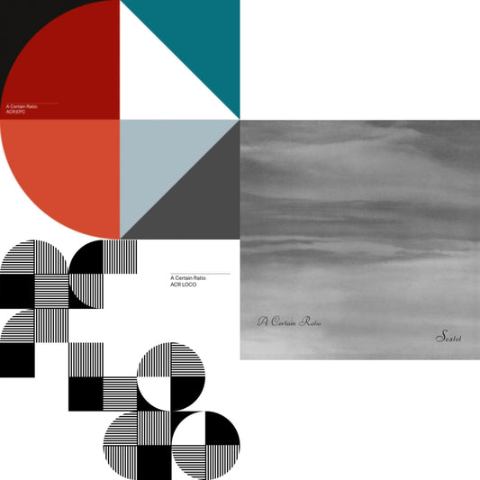 This is a 3 LP Vinyl SKU bundle.
1.This LP Vinyl is brand new.Format: LP VinylMusic Style: ElectroThis item's title is: Acr:Epc (Limited Edition/Cornflour Blue LP Vinyl)Artist: A Certain RatioLabel: MUTEBarcode: 5400863044350Release Date: 7/2/2021
2.This LP Vinyl is brand new.