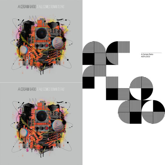 This is a 3 LP Vinyl SKU bundle.
1.This LP Vinyl is brand new.Format: LP VinylMusic Style: FunkThis item's title is: It All Comes Down To ThisArtist: A Certain RatioLabel: MuteBarcode: 5400863146696Release Date: 6/14/2024
2.This LP Vinyl is brand new.
