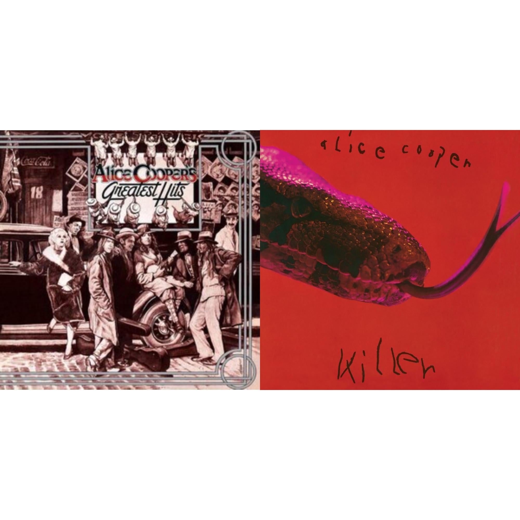 This is a 2 LP Vinyl SKU bundle.
1.This LP Vinyl is brand new.Format: LP VinylMusic Style: Hard RockThis item's title is: Killer (Expanded & Remastered/3LP)Artist: Alice CooperLabel: RHINO/WARNER RECORDSBarcode: 603497841011Release Date: 6/9/2023
2.This LP Vinyl is brand new.
