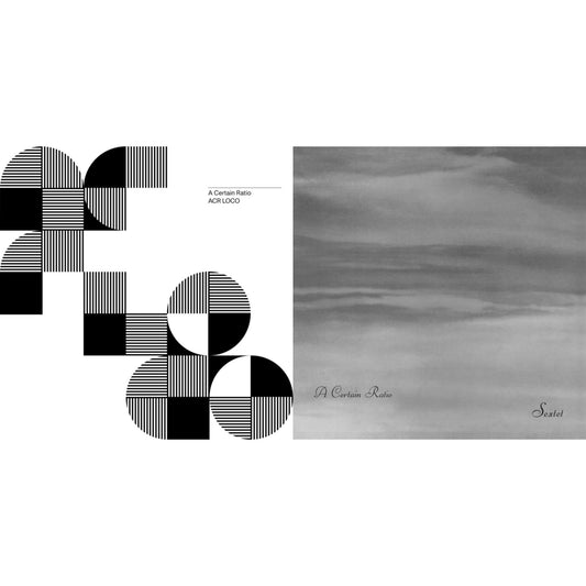 This is a 2 LP Vinyl SKU bundle.
1.This LP Vinyl is brand new.Format: LP VinylThis item's title is: Sextet (Limited Edition White LP Vinyl)Artist: A Certain RatioLabel: MUTEBarcode: 724596972564Release Date: 1/15/2021
2.This LP Vinyl is brand new.