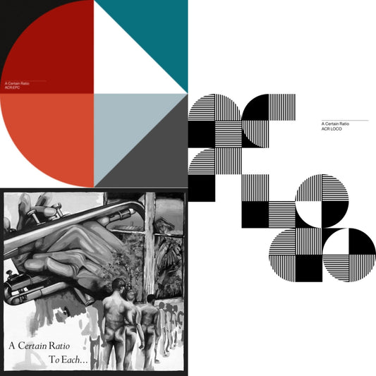 This is a 3 LP Vinyl SKU bundle.
1.This LP Vinyl is brand new.Format: LP VinylMusic Style: ElectroThis item's title is: Acr:Epc (Limited Edition/Cornflour Blue LP Vinyl)Artist: A Certain RatioLabel: MUTEBarcode: 5400863044350Release Date: 7/2/2021
2.This LP Vinyl is brand new.