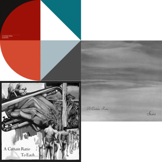 This is a 3 LP Vinyl SKU bundle.
1.This LP Vinyl is brand new.Format: LP VinylMusic Style: ElectroThis item's title is: Acr:Epc (Limited Edition/Cornflour Blue LP Vinyl)Artist: A Certain RatioLabel: MUTEBarcode: 5400863044350Release Date: 7/2/2021
2.This LP Vinyl is brand new.
