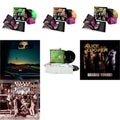 Alice Cooper - Live From The Astroturf (Glow-In-The-Dark LP Vinyl/DVD) & Live From The Astroturf (Apricoot LP Vinyl/DVD) & Live From The Astroturf (Gold LP Vinyl/DVD) & Road (Orange Marbled Vinyl/2LP/DVD) & Billion Dollar Babies (50Th
