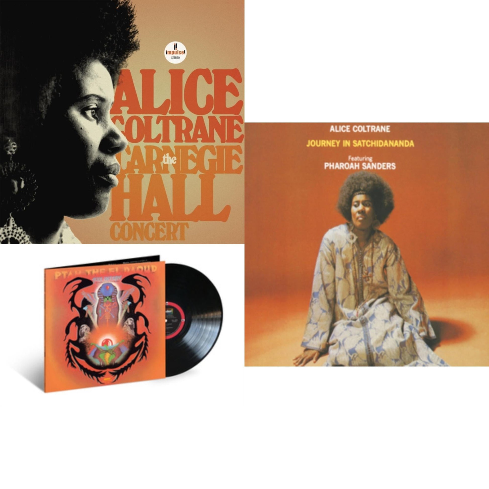 This is a 3 LP Vinyl SKU bundle.
1.This LP Vinyl is brand new.Format: LP VinylThis item's title is: Carnegie Hall Concert (2LP)Artist: Alice ColtraneBarcode: 602458828696Release Date: 3/22/2024
2.This LP Vinyl is brand new.