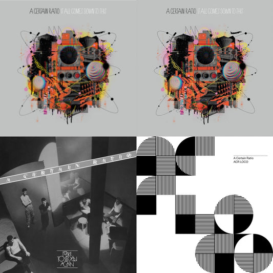 This is a 4 LP Vinyl SKU bundle.
1.This LP Vinyl is brand new.Format: LP VinylMusic Style: FunkThis item's title is: It All Comes Down To ThisArtist: A Certain RatioLabel: MuteBarcode: 5400863146696Release Date: 6/14/2024
2.This LP Vinyl is brand new.