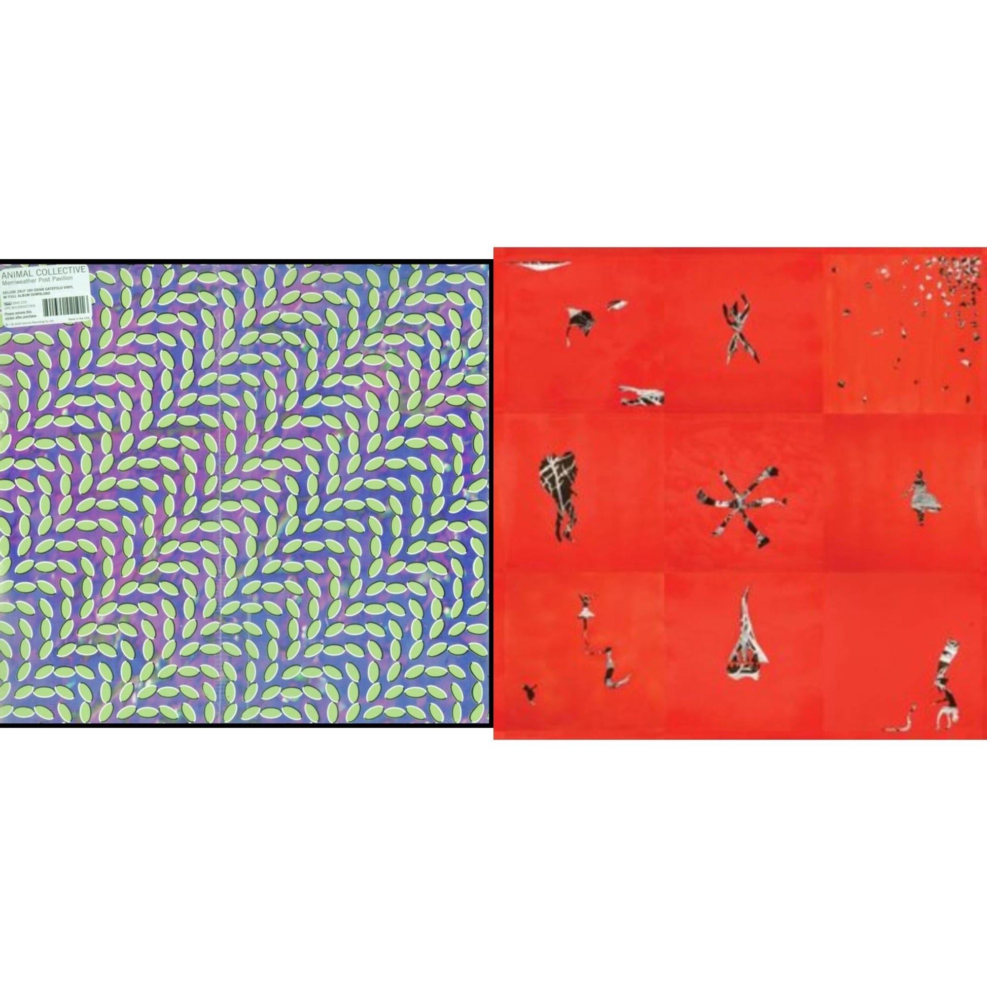 This is a 2 LP Vinyl SKU bundle.
1.This LP Vinyl is brand new.Format: LP VinylMusic Style: AbstractThis item's title is: Merriweather Post PavilionArtist: Animal CollectiveLabel: DOMINOBarcode: 801390021916Release Date: 1/6/2009
2.This LP Vinyl is brand new.