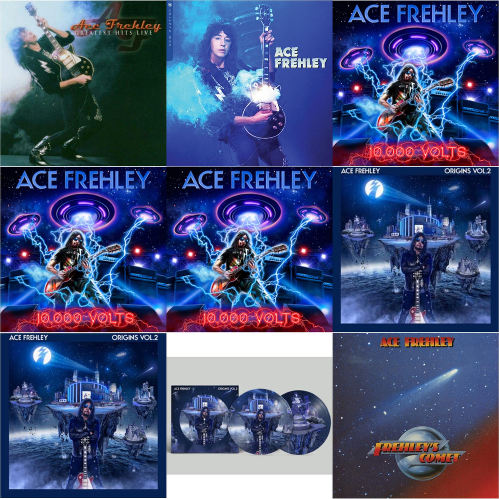 This is a 9 LP Vinyl SKU bundle.
1.This LP Vinyl is brand new.Format: LP VinylThis item's title is: Greatest Hits LiveArtist: Ace FrehleyLabel: MEGAFORCEBarcode: 020286236450Release Date: 2/4/2022
2.This LP Vinyl is brand new.