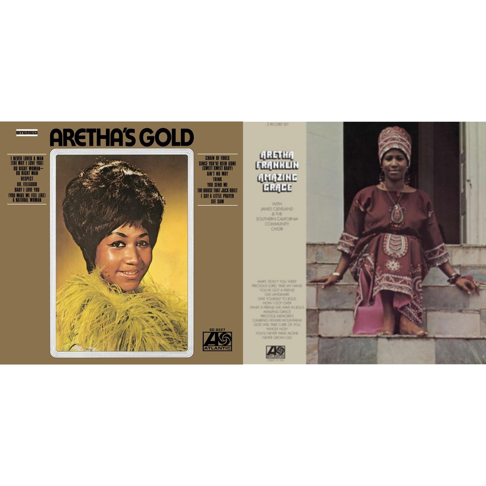 This is a 2 LP Vinyl SKU bundle.
1.This LP Vinyl is brand new.Format: LP VinylMusic Style: SoulThis item's title is: Aretha's GoldArtist: Aretha FranklinLabel: ATLANTIC CATALOG GROUPBarcode: 603497854080Release Date: 12/13/2019
2.This LP Vinyl is brand new.