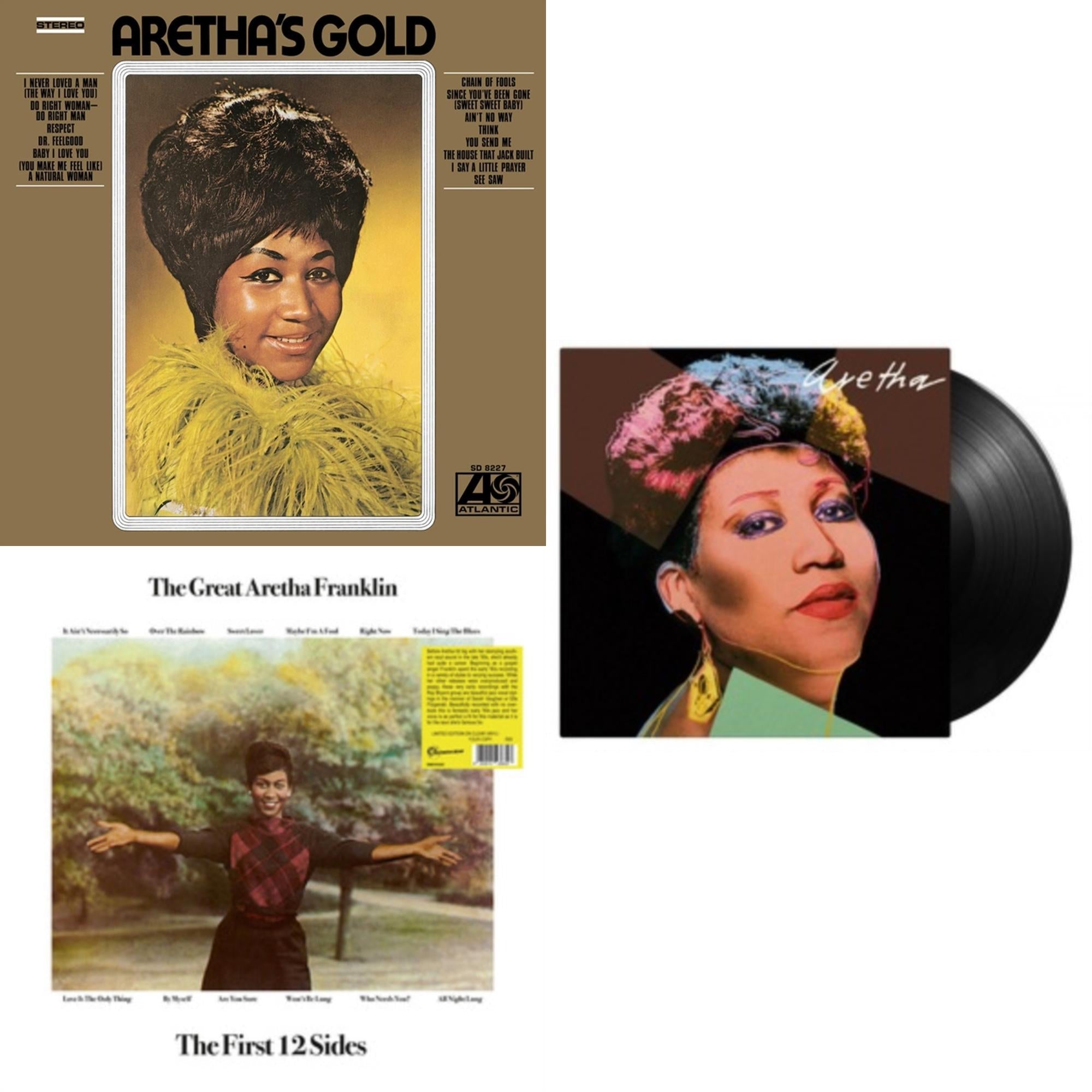 Aretha's Gold & Great Aretha Franklin: The First 12 Sides & Aretha (180G)