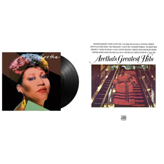 This is a 2 LP Vinyl SKU bundle.
1.This LP Vinyl is brand new.Format: LP VinylThis item's title is: Aretha (180G)Artist: Aretha FranklinLabel: MUSIC ON VINYLBarcode: 8719262020979Release Date: 9/24/2021
2.This LP Vinyl is brand new.