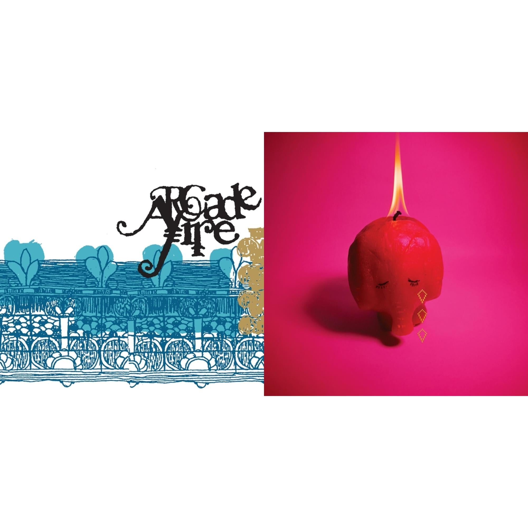 Arcade Fire Ep & Pink Elephant