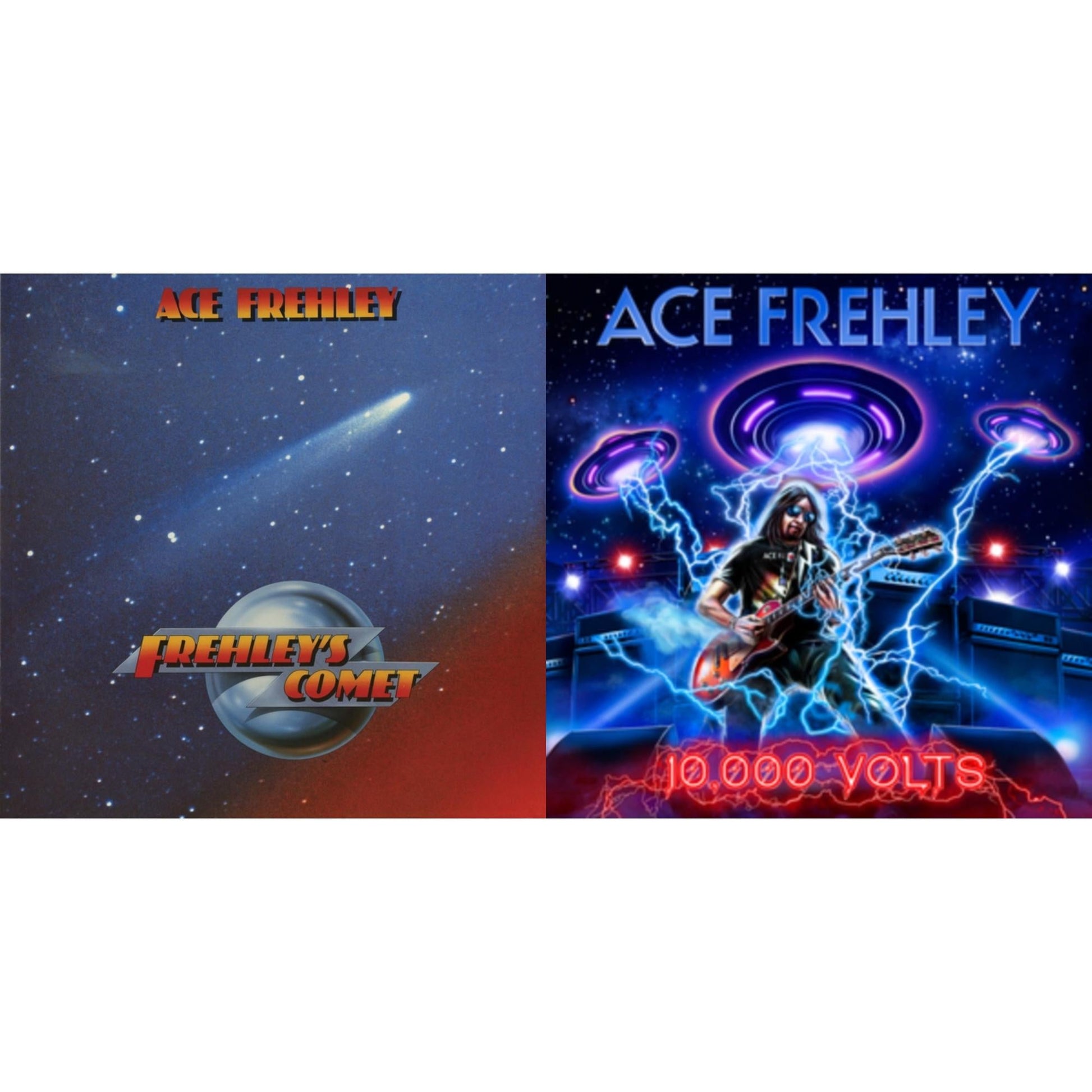 This is a 2 LP Vinyl SKU bundle.
1.This LP Vinyl is brand new.Format: LP VinylThis item's title is: Frehley's Comet (Red & Blue Hand Poured Effect LP Vinyl)Artist: Ace FrehleyBarcode: 829421817499Release Date: 7/12/2024
2.This LP Vinyl is brand new.