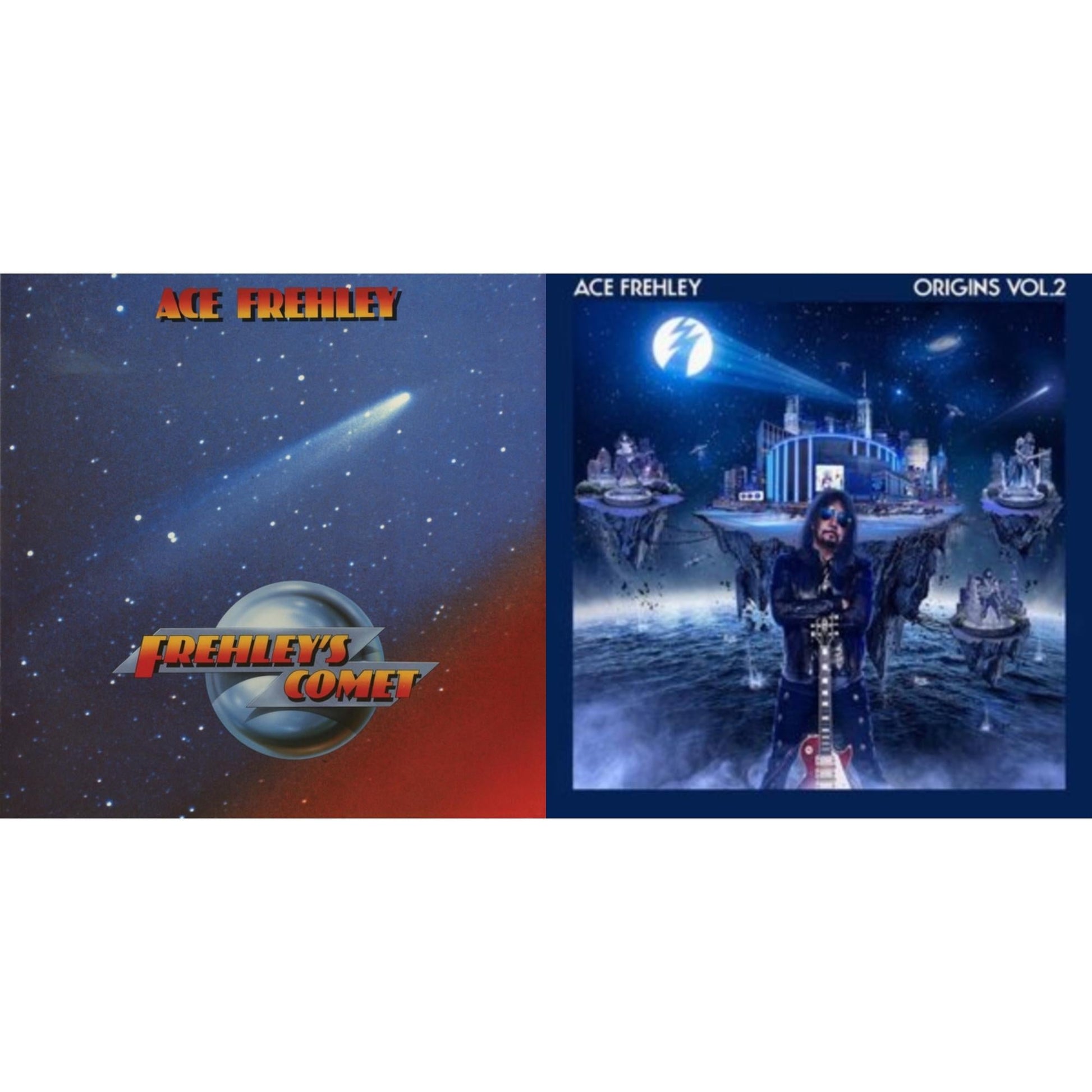 This is a 2 LP Vinyl SKU bundle.
1.This LP Vinyl is brand new.Format: LP VinylThis item's title is: Frehley's Comet (Red & Blue Hand Poured Effect LP Vinyl)Artist: Ace FrehleyBarcode: 829421817499Release Date: 7/12/2024
2.This LP Vinyl is brand new.