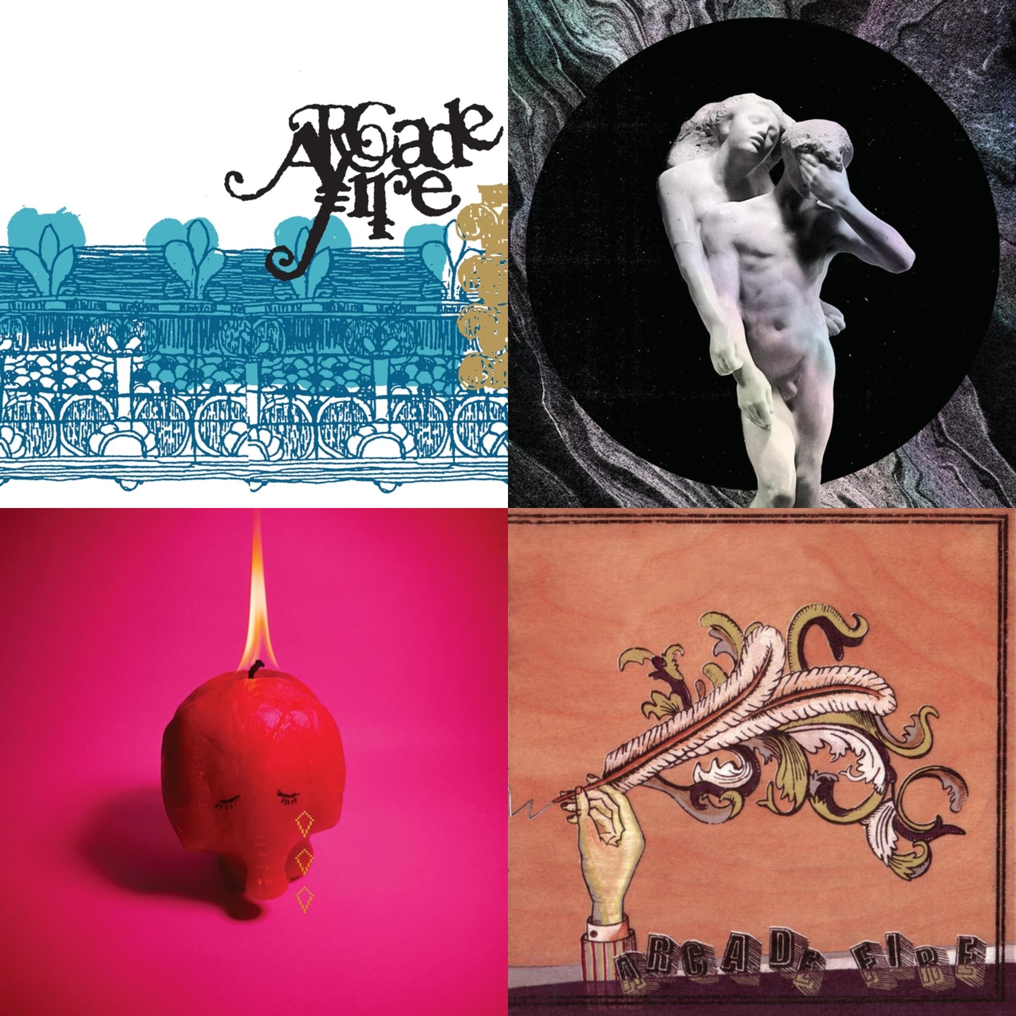 Arcade Fire Ep & Reflektor (2CD) & Pink Elephant & Funeral