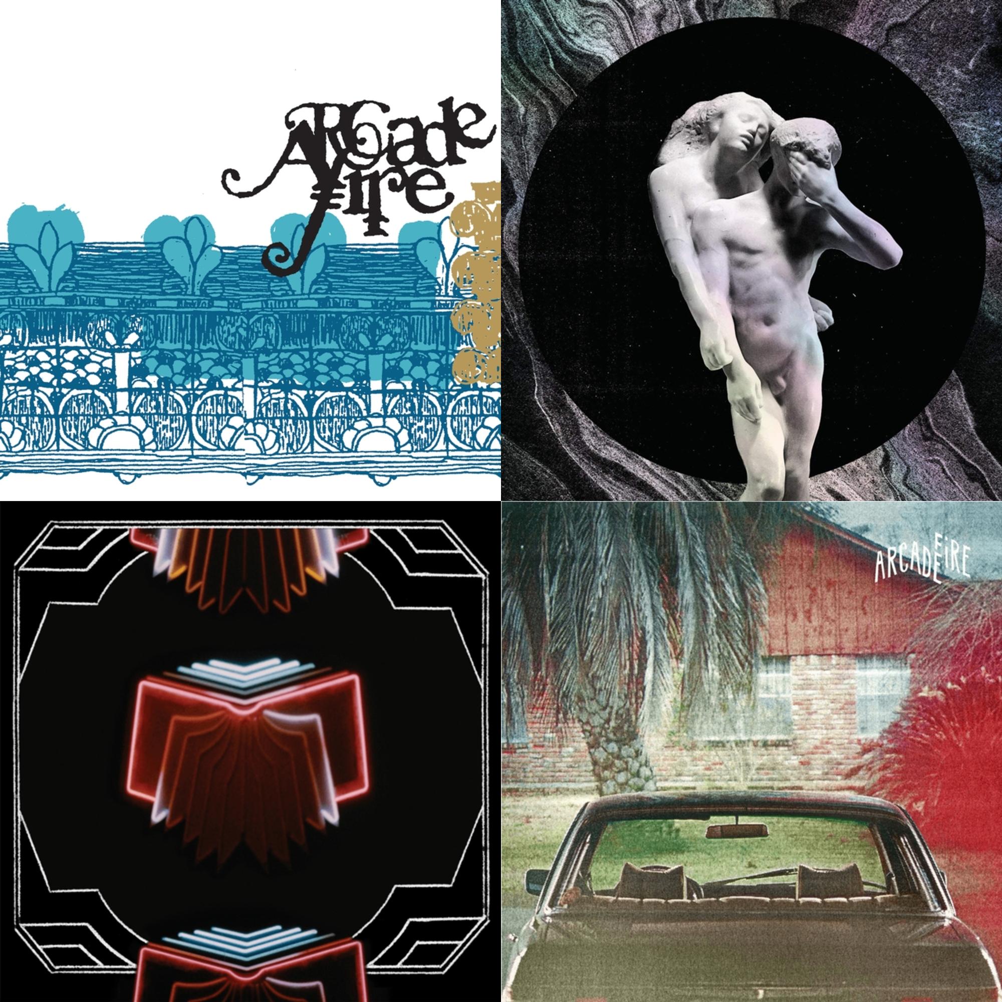 Arcade Fire Ep & Reflektor (2CD) & Neon Bible & Suburbs
