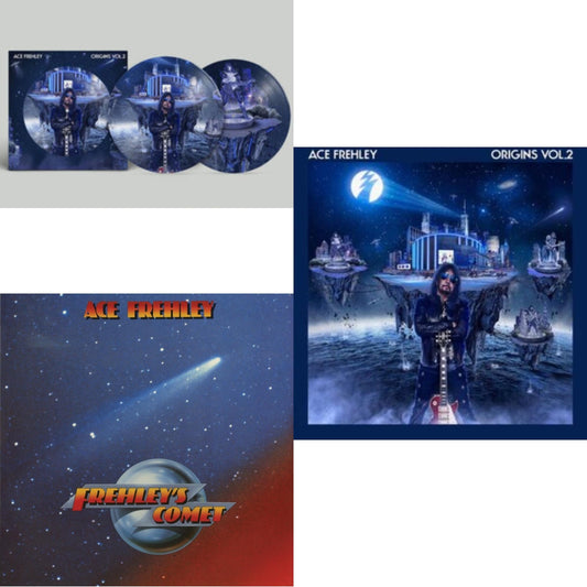 This is a 3 LP Vinyl SKU bundle.
1.This LP Vinyl is brand new.Format: LP VinylThis item's title is: Origins: Vol. 2 (Picture Disc)Artist: Ace FrehleyLabel: MNRK HEAVYBarcode: 634164680510Release Date: 11/24/2022
2.This LP Vinyl is brand new.