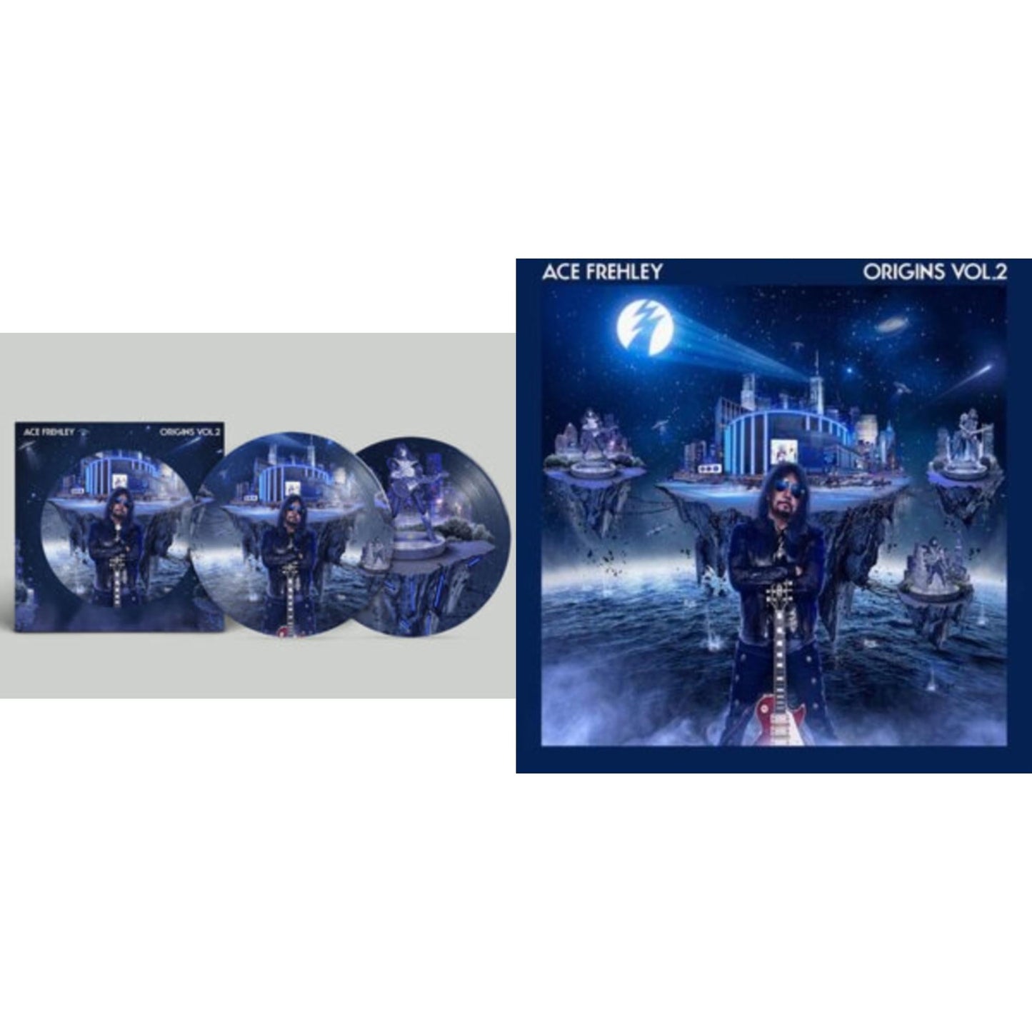 This is a 2 LP Vinyl SKU bundle.
1.This LP Vinyl is brand new.Format: LP VinylThis item's title is: Origins: Vol. 2 (Picture Disc)Artist: Ace FrehleyLabel: MNRK HEAVYBarcode: 634164680510Release Date: 11/24/2022
2.This LP Vinyl is brand new.