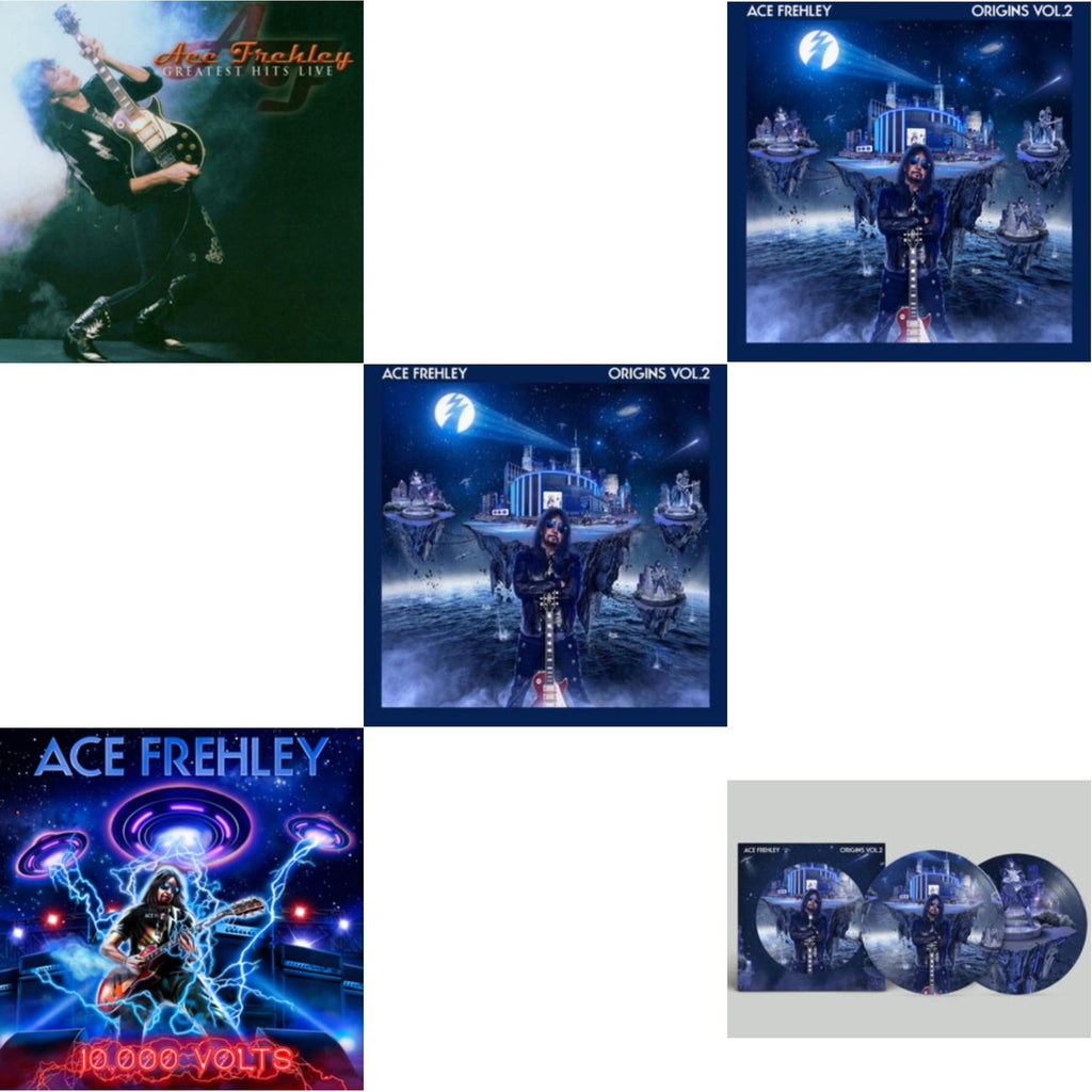 This is a 5 LP Vinyl SKU bundle.
1.This LP Vinyl is brand new.Format: LP VinylThis item's title is: Greatest Hits LiveArtist: Ace FrehleyLabel: MEGAFORCEBarcode: 020286236450Release Date: 2/4/2022
2.This LP Vinyl is brand new.