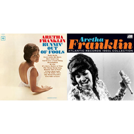 This is a 2 LP Vinyl SKU bundle.
1.This LP Vinyl is brand new.Format: LP VinylThis item's title is: Runnin' Out Of Fools (Red LP Vinyl)Artist: Aretha FranklinLabel: MUSIC ON VINYLBarcode: 8719262014237Release Date: 2/3/2023
2.This LP Vinyl is brand new.