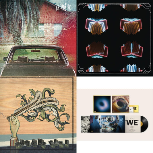 This is a 4 LP Vinyl SKU bundle.
1.This LP Vinyl is brand new.Format: LP VinylMusic Style: Alternative RockThis item's title is: Suburbs (2LP/150G/Gatefold)Artist: Arcade FireLabel: LEGACYBarcode: 889854626310Release Date: 12/22/2017
2.This LP Vinyl is brand new.