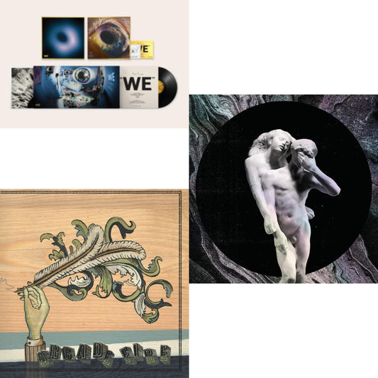 This is a 3 LP Vinyl SKU bundle.
1.This LP Vinyl is brand new.Format: LP VinylMusic Style: Alternative RockThis item's title is: We (180G)Artist: Arcade FireLabel: COLUMBIABarcode: 194399712214Release Date: 5/6/2022
2.This LP Vinyl is brand new.