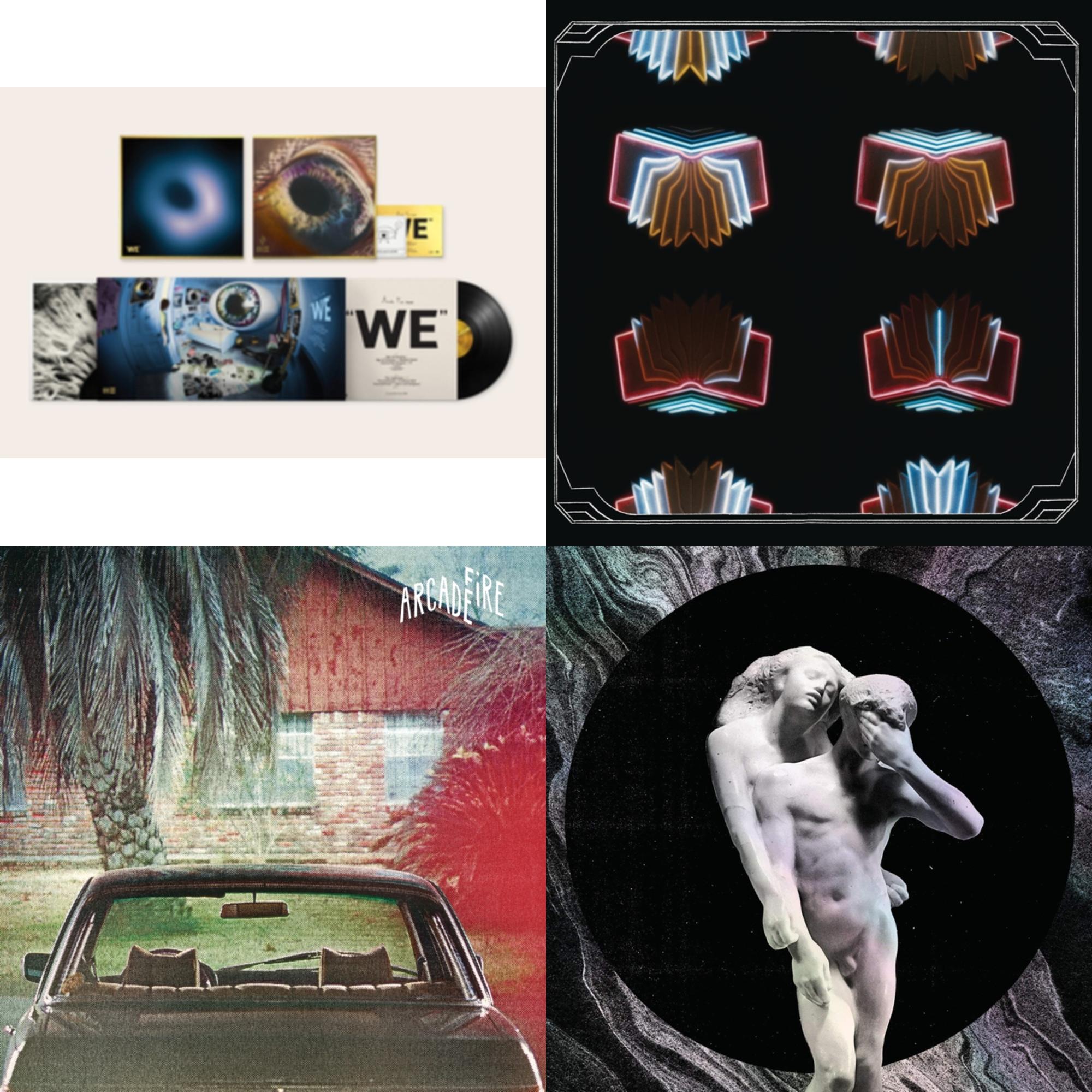 Arcade Fire - Reflektor (2LP/180G) & We (180G) & Neon Bible (2LP/150G/Gatefold) & Suburbs (2LP/150G/Gatefold)