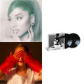 Ariana Grande - Positions (Coke Bottle Clear LP Vinyl) & Eternal Sunshine (X) (Ruby LP Vinyl) & Dangerous Woman (2LP)