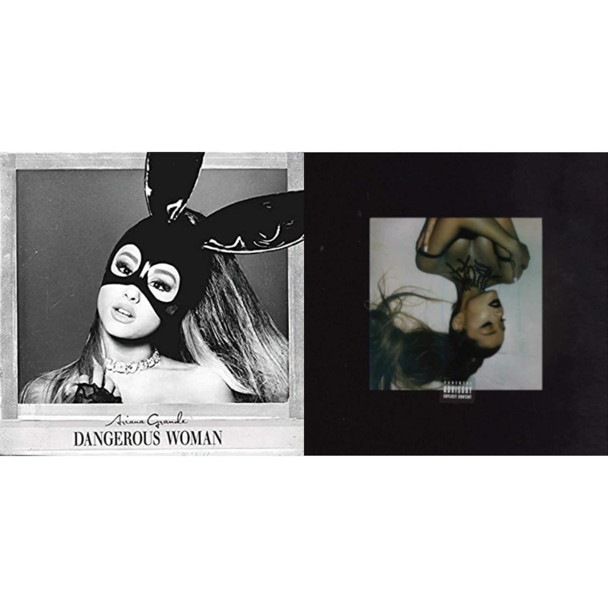 This is a 2 CD SKU bundle.
1.This CD is brand new.Format: CDMusic Style: Contemporary R&BThis item's title is: Dangerous WomanArtist: Ariana GrandeLabel: REPUBLICBarcode: 602547868527Release Date: 5/20/2016
2.This CD is brand new.