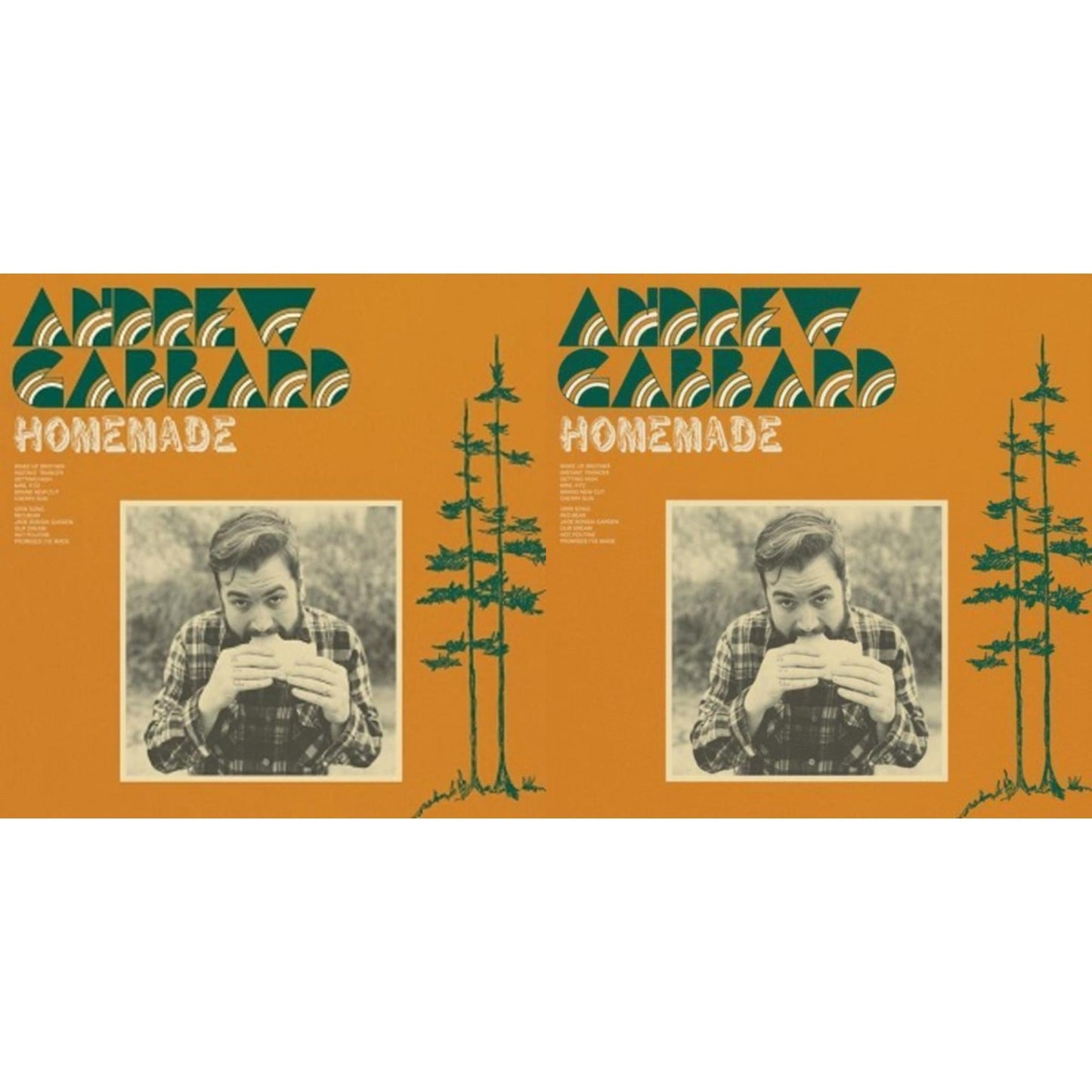 This is a 2 LP Vinyl SKU bundle.
1.This LP Vinyl is brand new.Format: LP VinylMusic Style: Soft RockThis item's title is: Homemade (Camo Green LP Vinyl) (I)Artist: Andrew GabbardLabel: KARMA CHIEF RECORDSBarcode: 674862657520Release Date: 12/3/2021
2.This LP Vinyl is brand new.