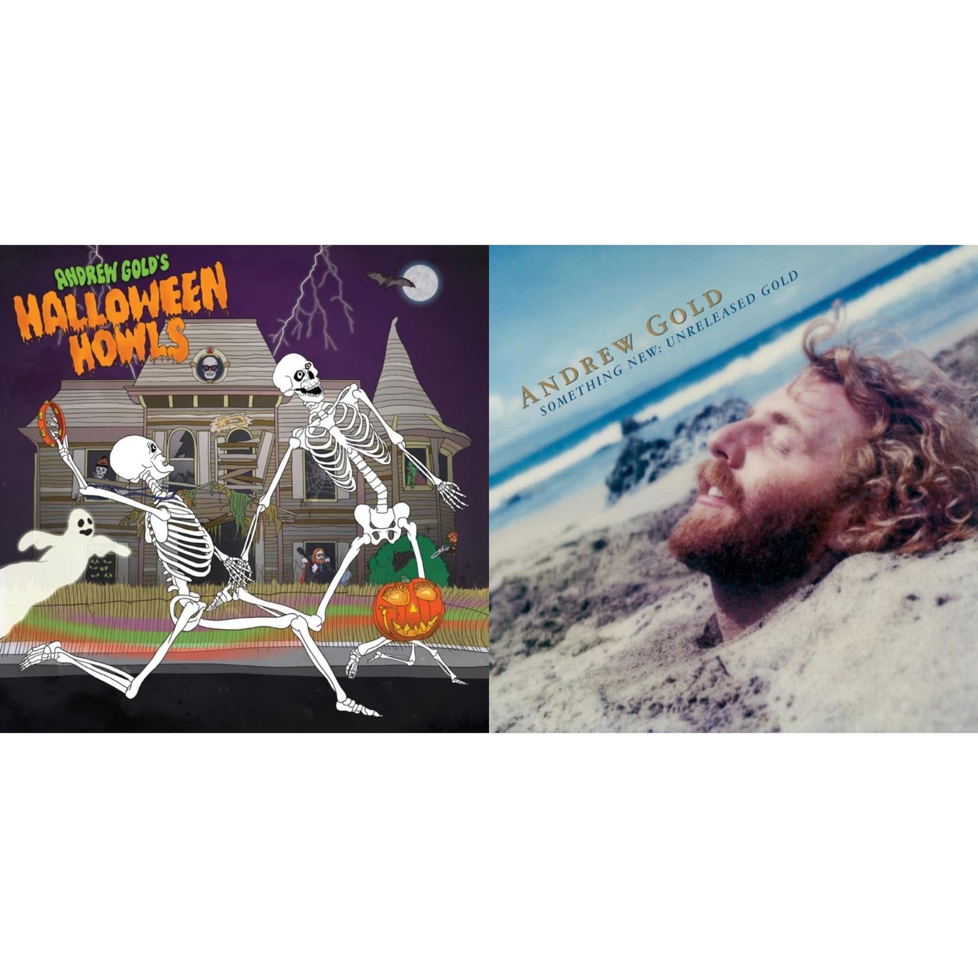 This is a 2 LP Vinyl SKU bundle.
1.This LP Vinyl is brand new.Format: LP VinylThis item's title is: Halloween Howls: Fun & Scary Music (Deluxe Edition) (Bone LP Vinyl)Artist: Andrew GoldLabel: Craft RecordingsBarcode: 888072525986Release Date: 8/25/2023
2.This LP Vinyl is brand new.