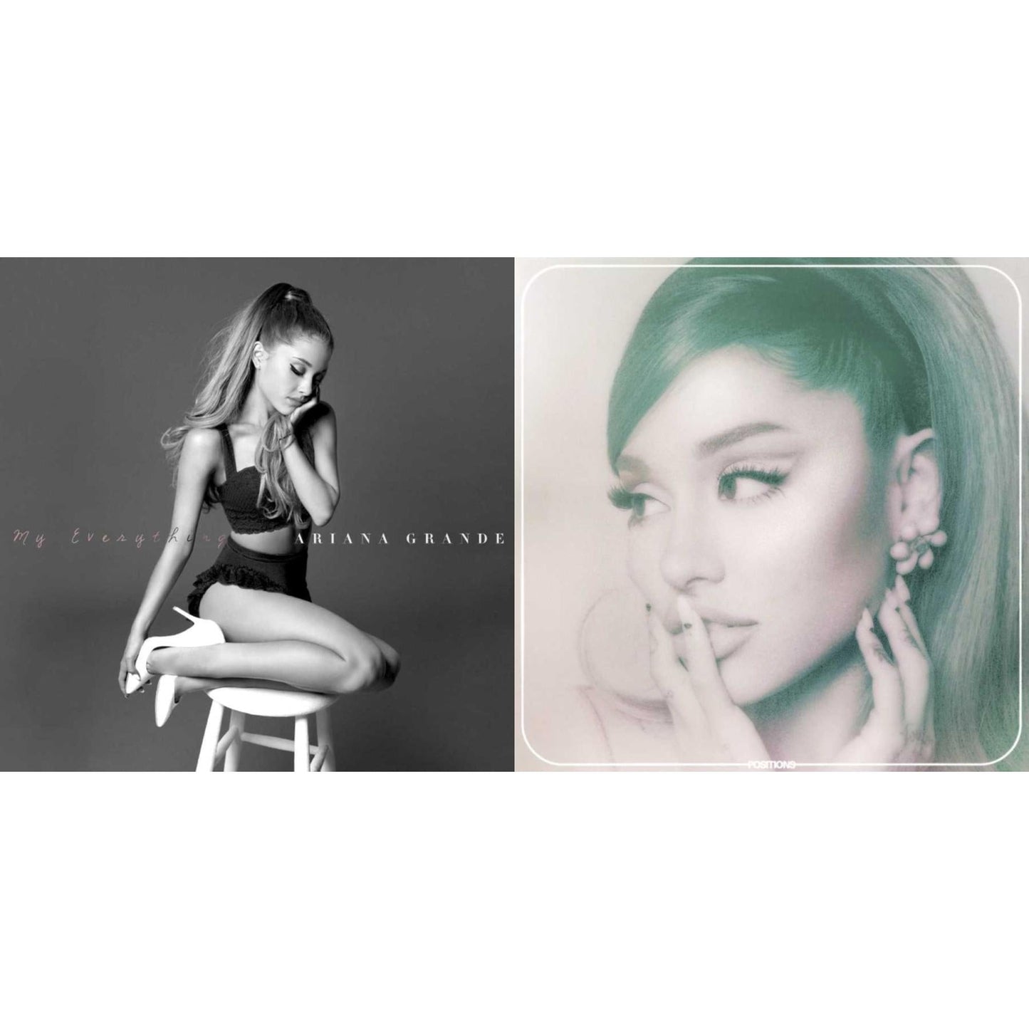 This is a 2 LP Vinyl SKU bundle.
1.This LP Vinyl is brand new.Format: LP VinylMusic Style: VocalThis item's title is: My EverythingArtist: Ariana GrandeLabel: REPUBLICBarcode: 602577974441Release Date: 12/6/2019
2.This LP Vinyl is brand new.