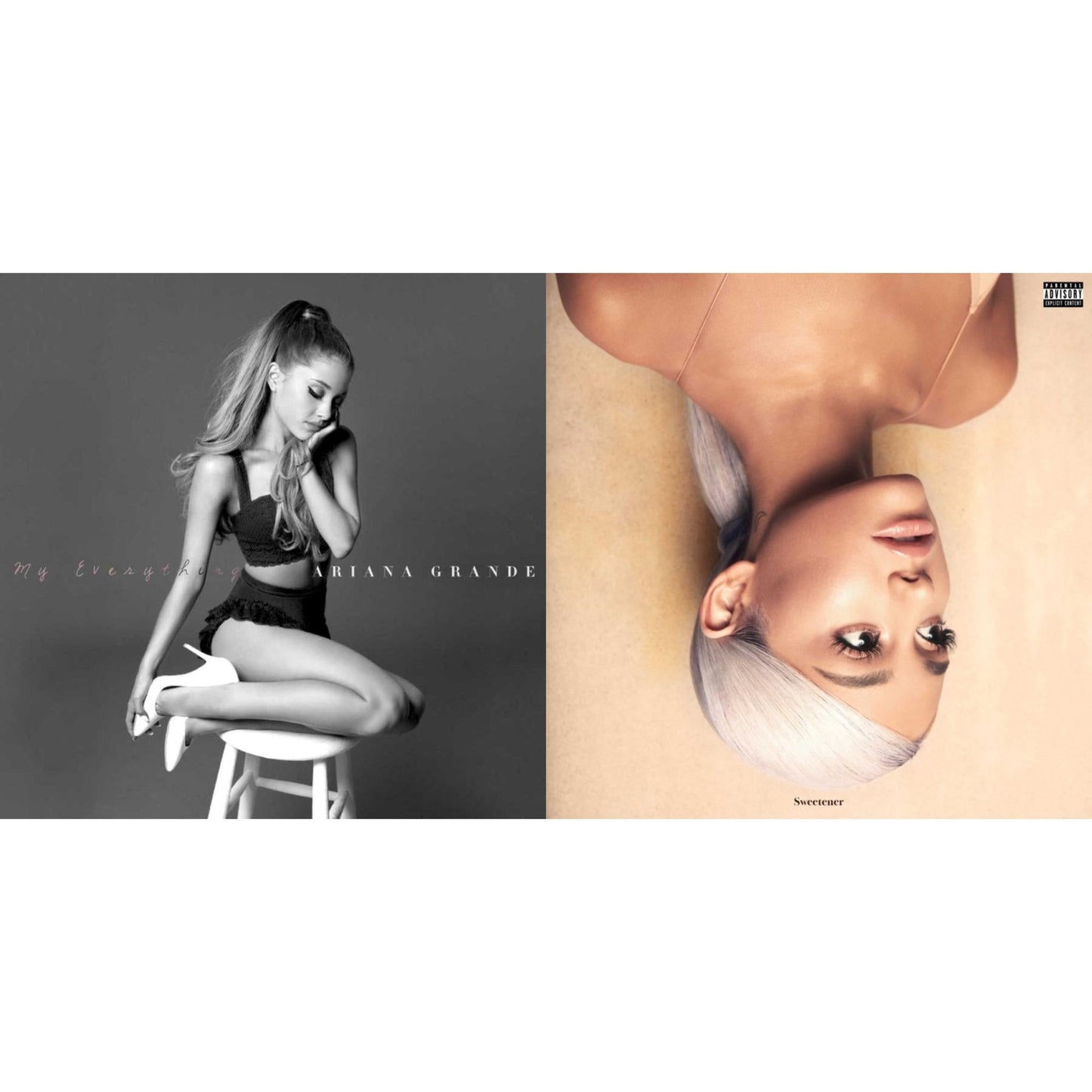 This is a 2 LP Vinyl SKU bundle.
1.This LP Vinyl is brand new.Format: LP VinylMusic Style: VocalThis item's title is: My EverythingArtist: Ariana GrandeLabel: REPUBLICBarcode: 602577974441Release Date: 12/6/2019
2.This LP Vinyl is brand new.