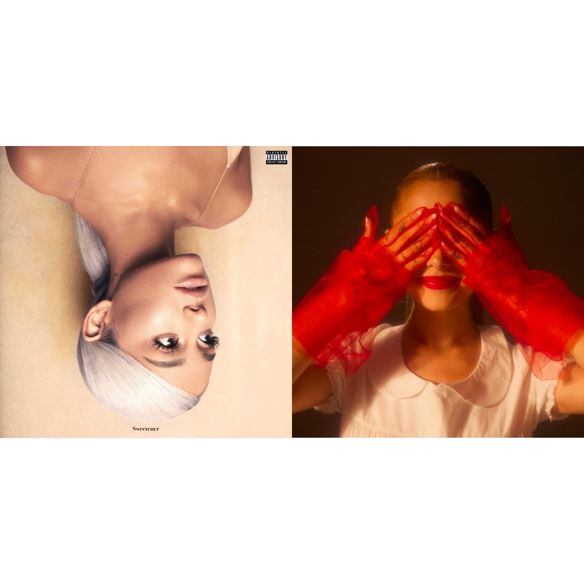 Ariana Grande - Eternal Sunshine (X) (Ruby LP Vinyl) & Sweetener (X) (2LP)