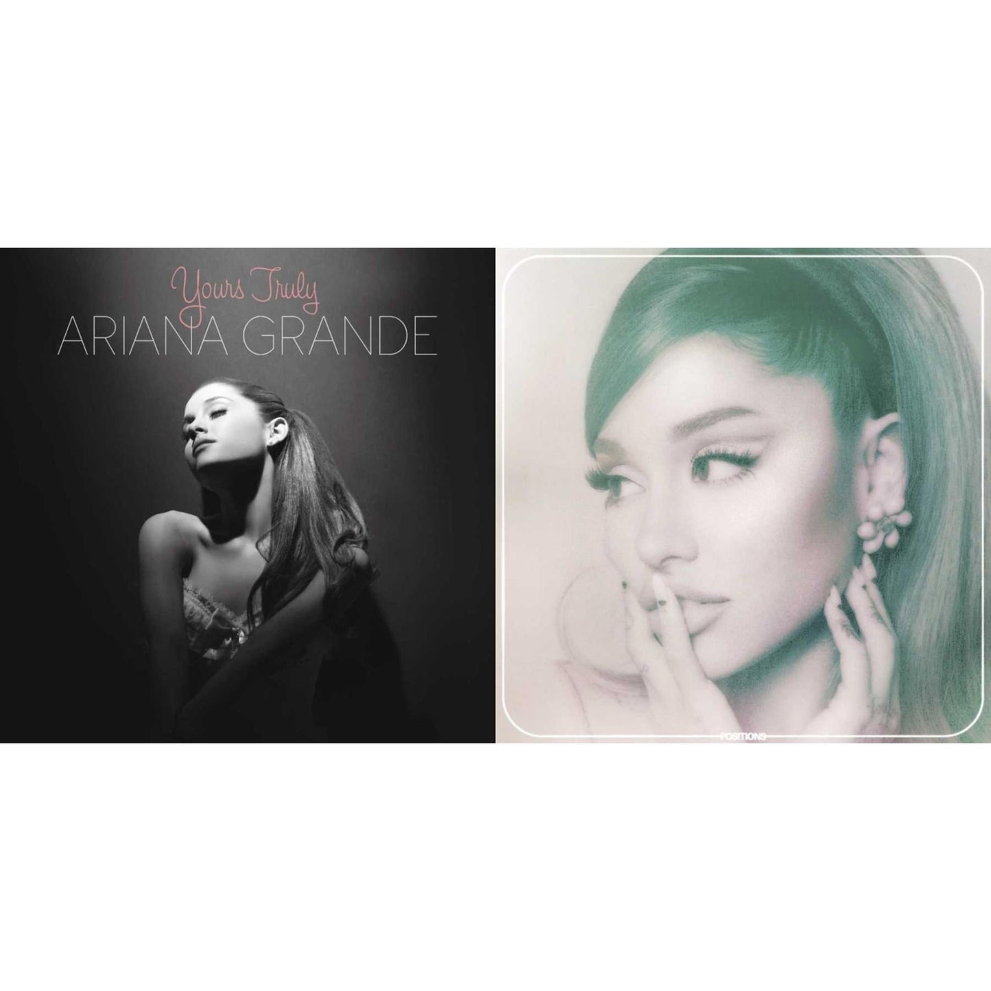 This is a 2 LP Vinyl SKU bundle.
1.This LP Vinyl is brand new.Format: LP VinylMusic Style: Contemporary R&BThis item's title is: Yours Truly (180G)Artist: Ariana GrandeLabel: REPUBLICBarcode: 602577974496Release Date: 12/6/2019
2.This LP Vinyl is brand new.