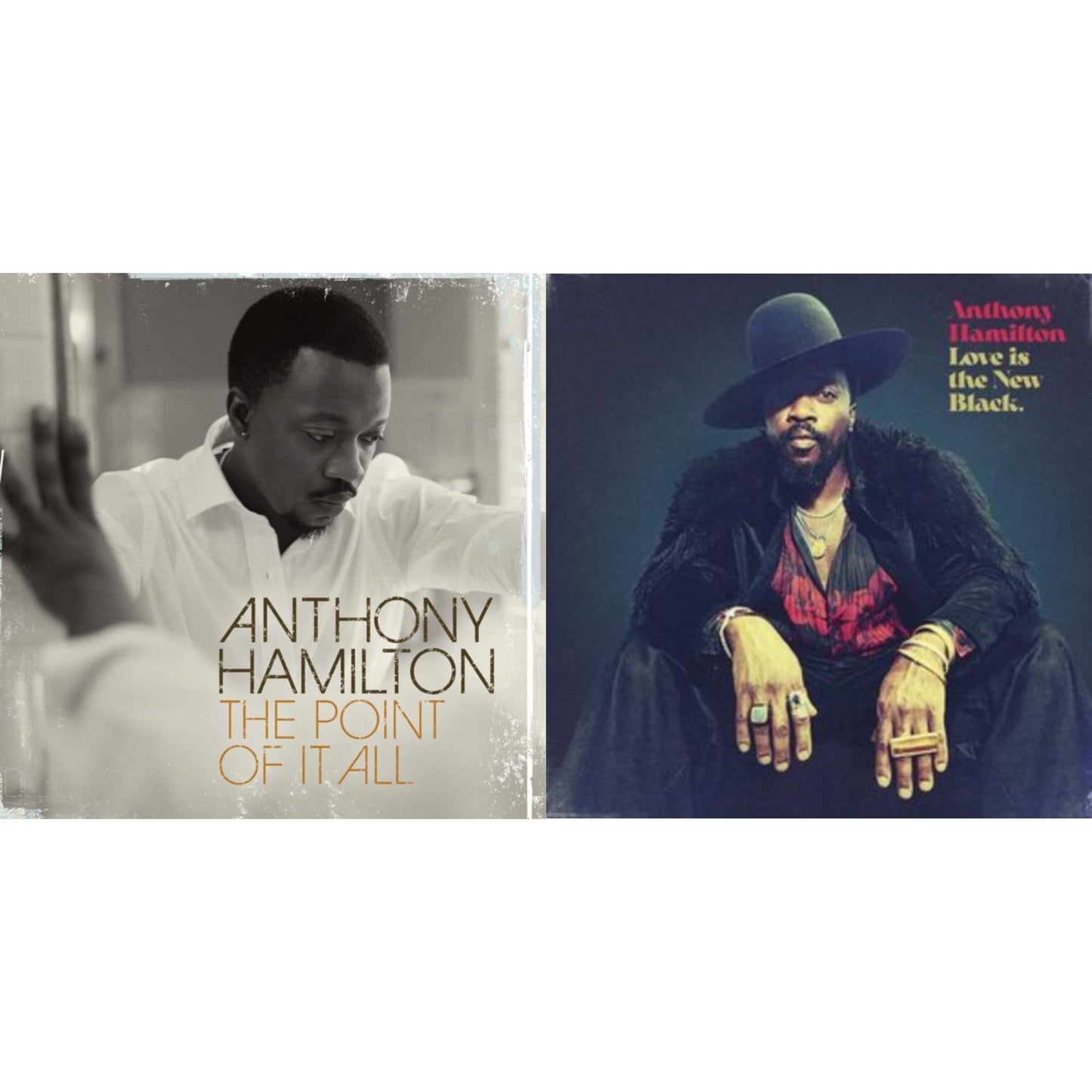 This is a 2 CD SKU bundle.
1.This CD is brand new.Format: CDMusic Style: Neo SoulThis item's title is: Point Of It AllArtist: Anthony HamiltonLabel: LEGACYBarcode: 889853333820Release Date: 4/21/2016
2.This CD is brand new.