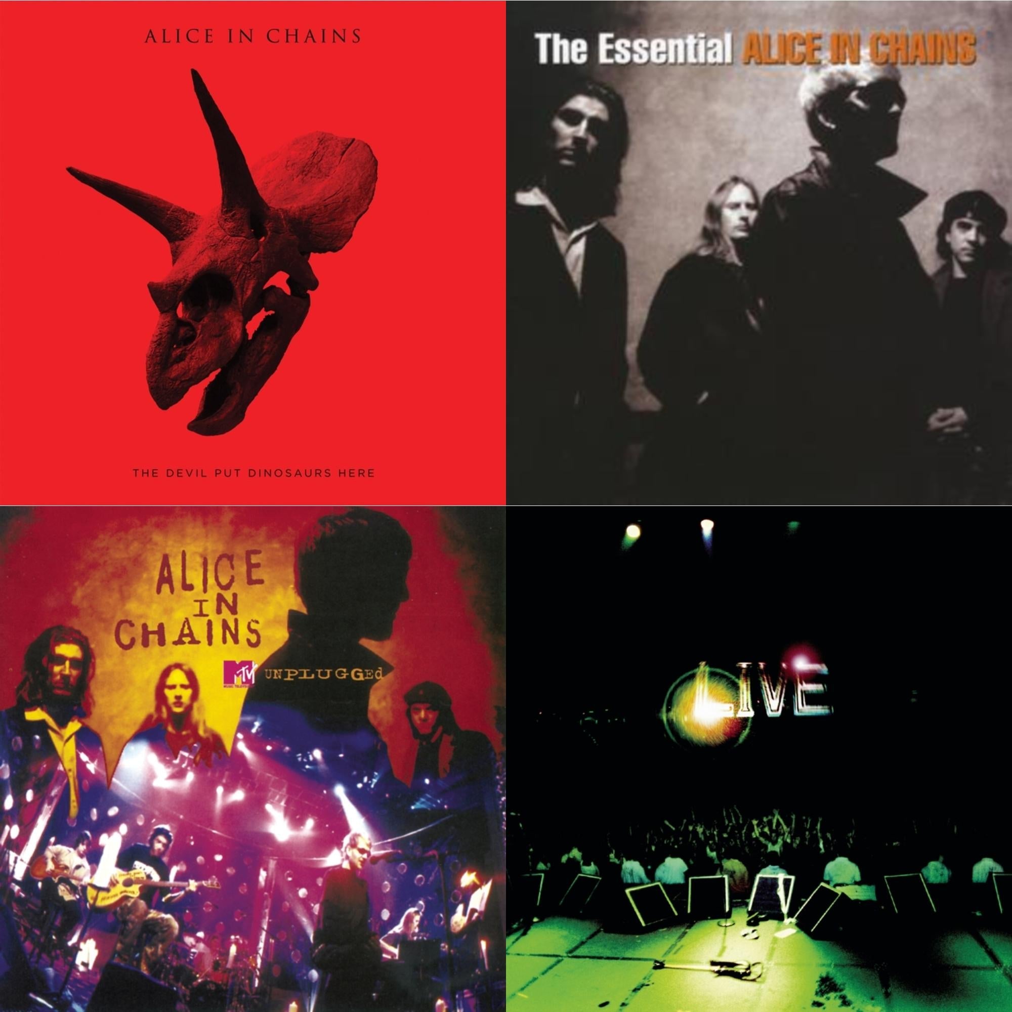 Devil Put Dinosaurs Here & Essential Alice In Chains & Unplugged & Live