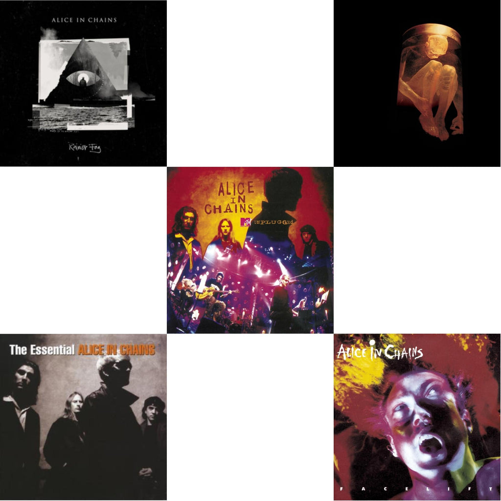 Rainier Fog & Essential Alice In Chains & Unplugged & Nothing Safe: Best Of The Box & Facelift