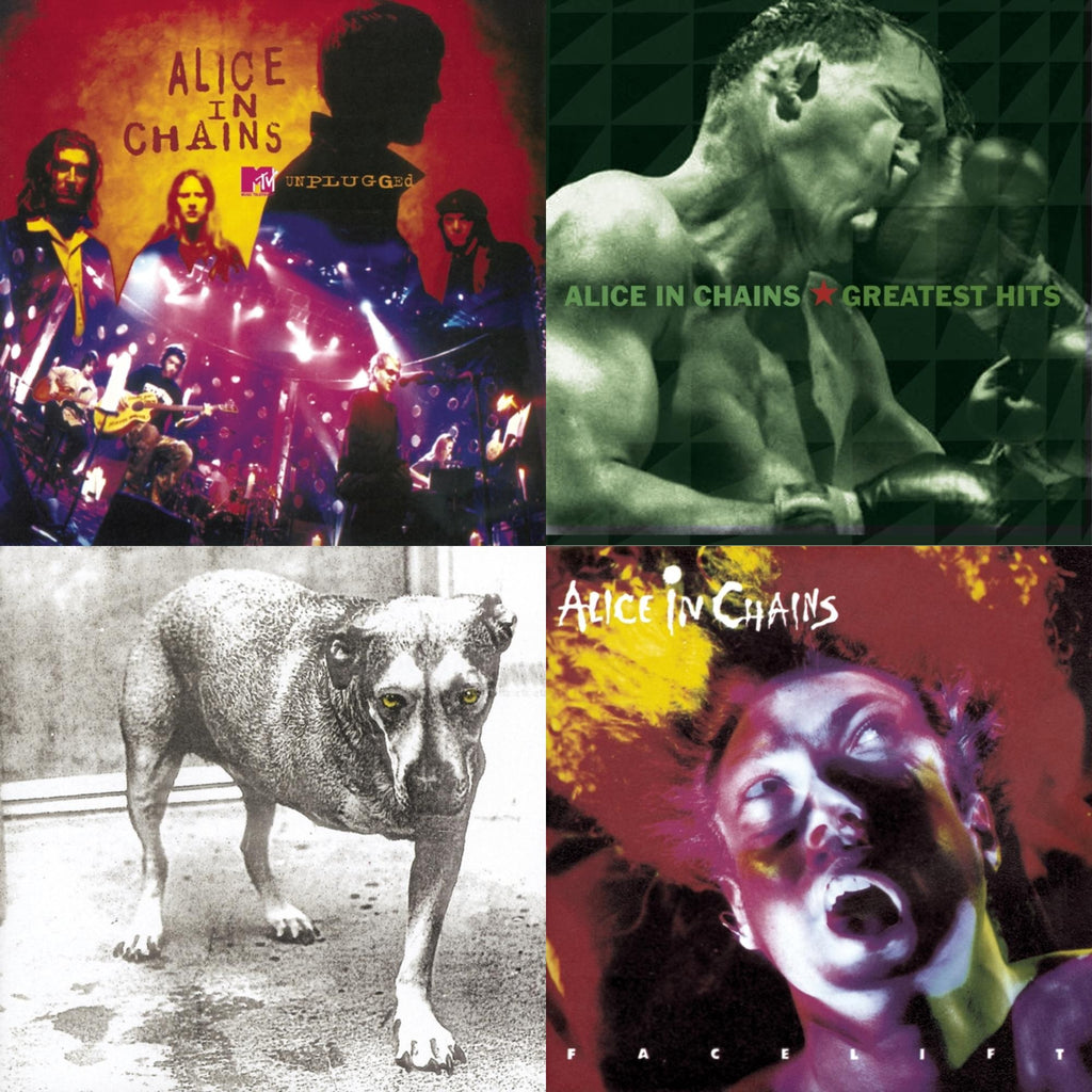 Alice In Chains - Greatest Hits & Unplugged & Facelift & Alice In Chains - CD Bundle
