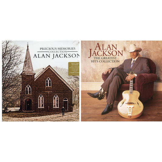 This is a 2 LP Vinyl SKU bundle.
1.This LP Vinyl is brand new.Format: LP VinylThis item's title is: Precious Memories Collection (LP)Artist: Alan JacksonLabel: EMI NASHVILLEBarcode: 602567432579Release Date: 5/11/2018
2.This LP Vinyl is brand new.