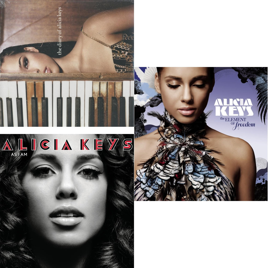 Diary Of Alicia Keys & As I Am (Red LP Vinyl) & Element Of Freedom (2LP/Lilac Vinyl)