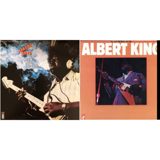 This is a 2 LP Vinyl SKU bundle.
1.This LP Vinyl is brand new.Format: LP VinylMusic Style: FunkThis item's title is: I Wanna Get FunkyArtist: Albert KingLabel: STAXBarcode: 888072370012Release Date: 8/14/2015
2.This LP Vinyl is brand new.