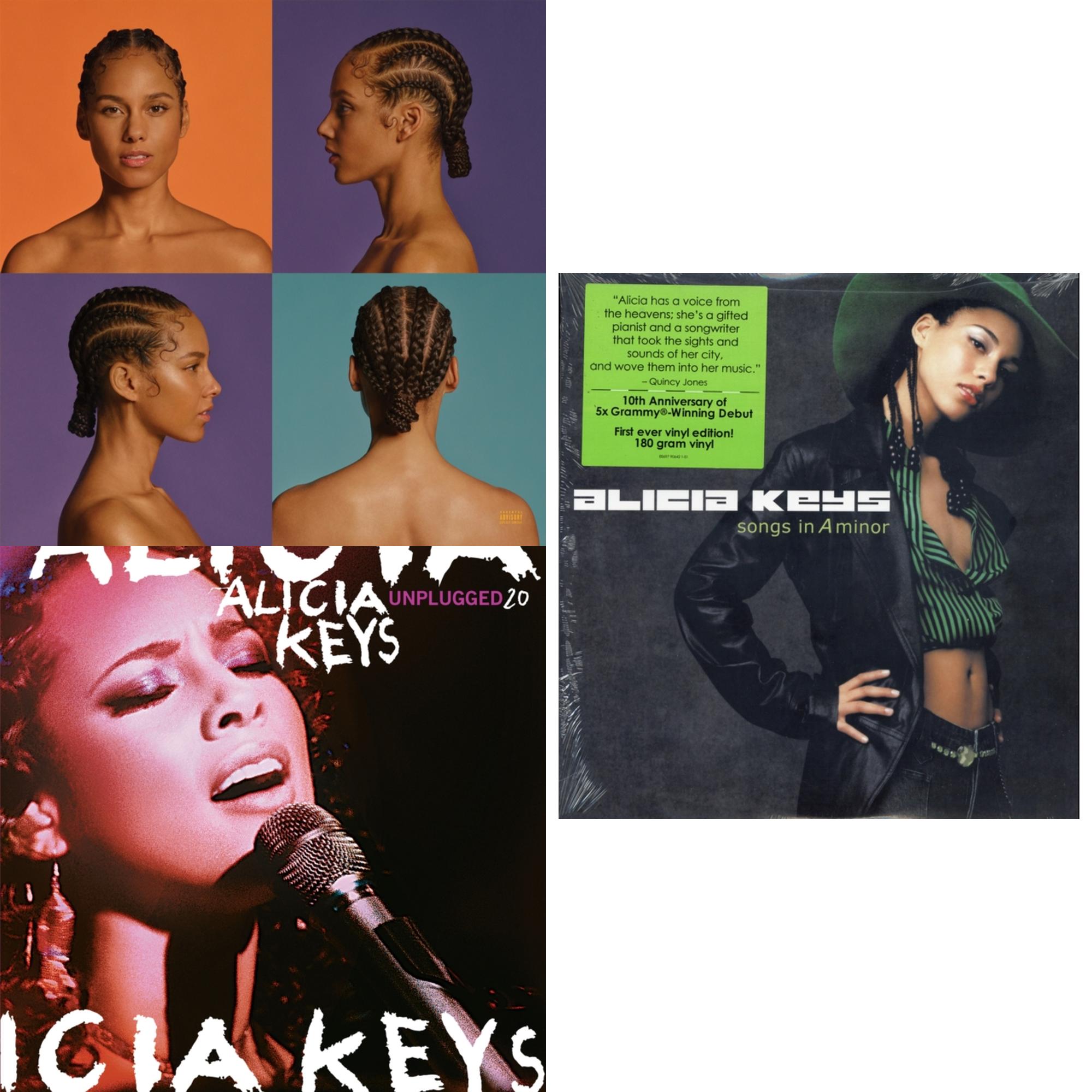 Alicia (White Vinyl/2LP) & Unplugged (20Th Anniversary/2LP) & Songs In A Minor (2LP/180G)