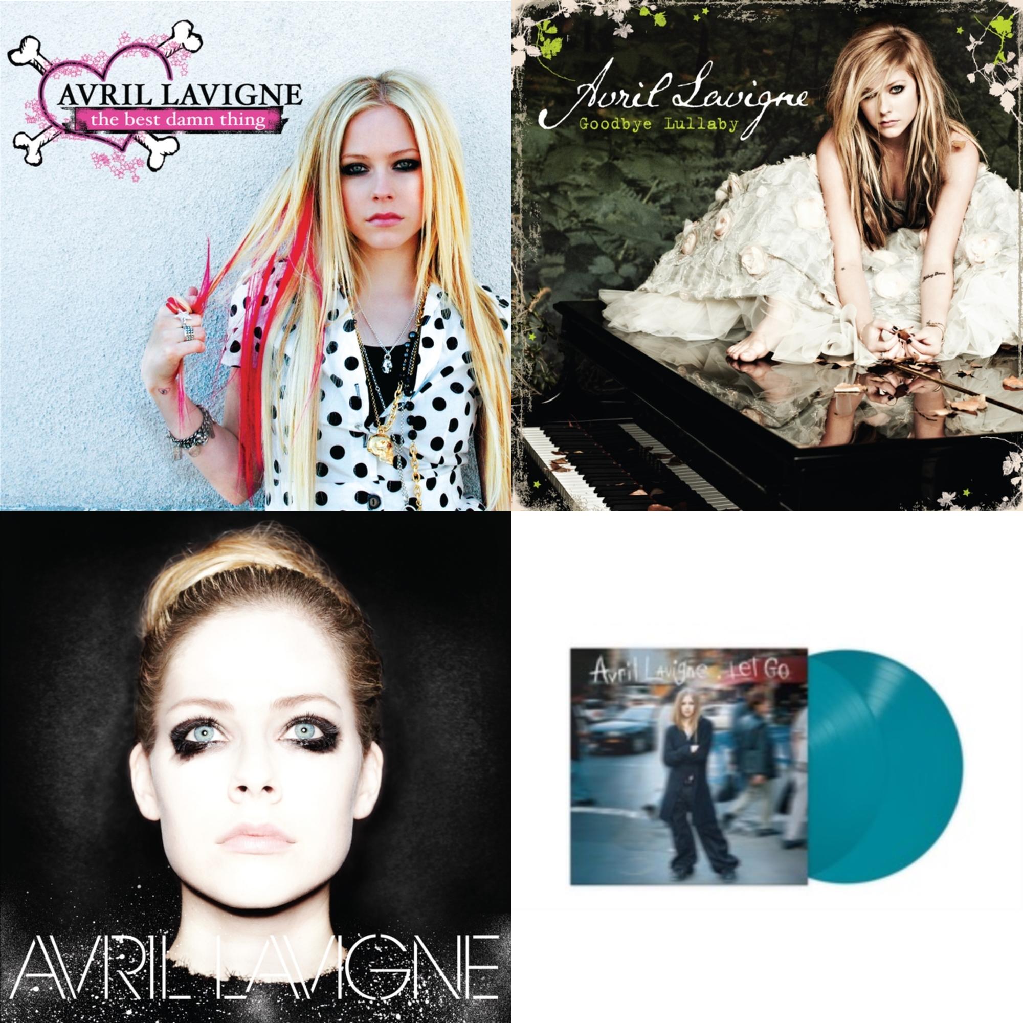 Best Damn Thing (2LP) & Goodbye Lullaby (2LP) & Avril Lavigne (2LP) & Let Go (Coloured Vinyl/2LP)