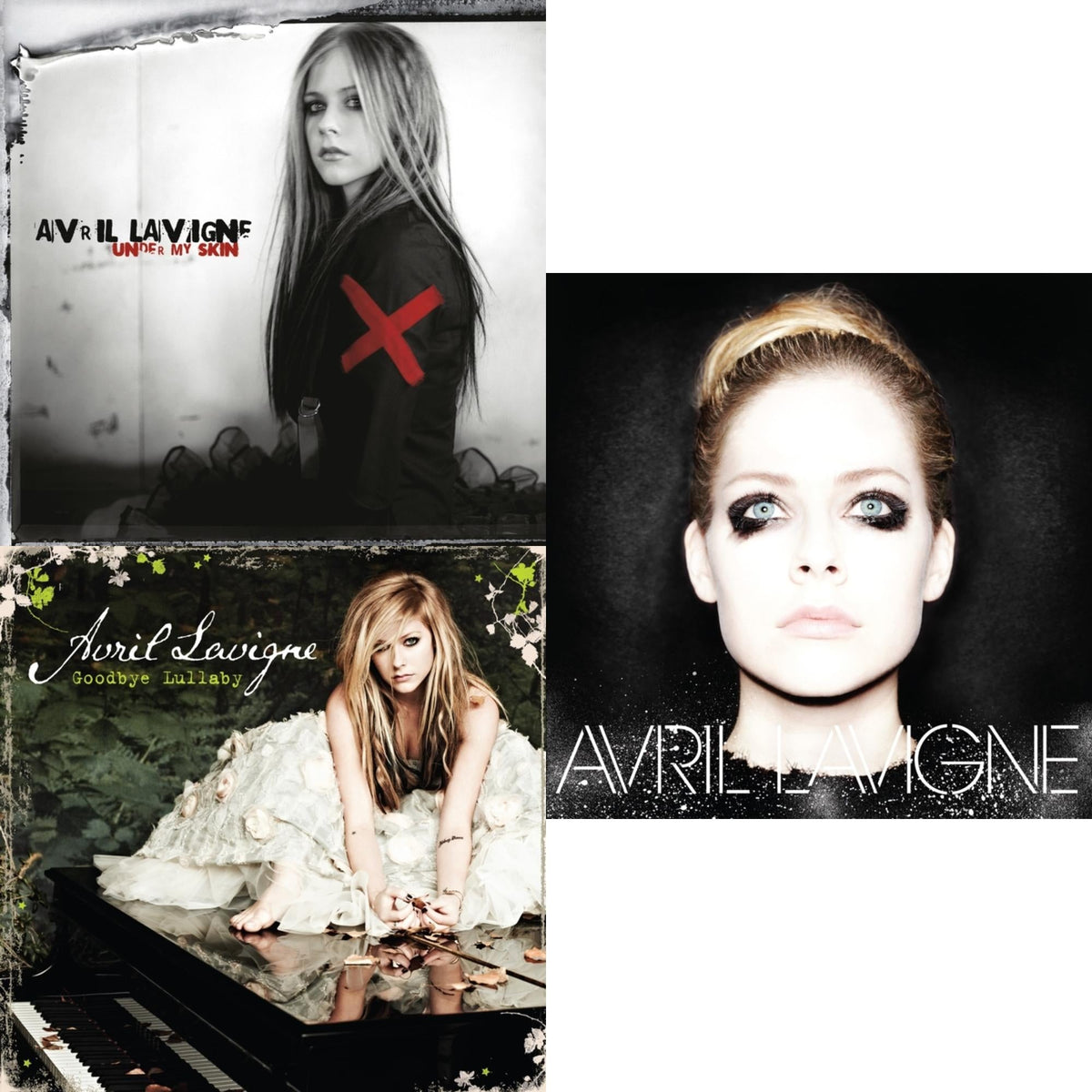 Under My Skin & Goodbye Lullaby (2LP) & Avril Lavigne (2LP)