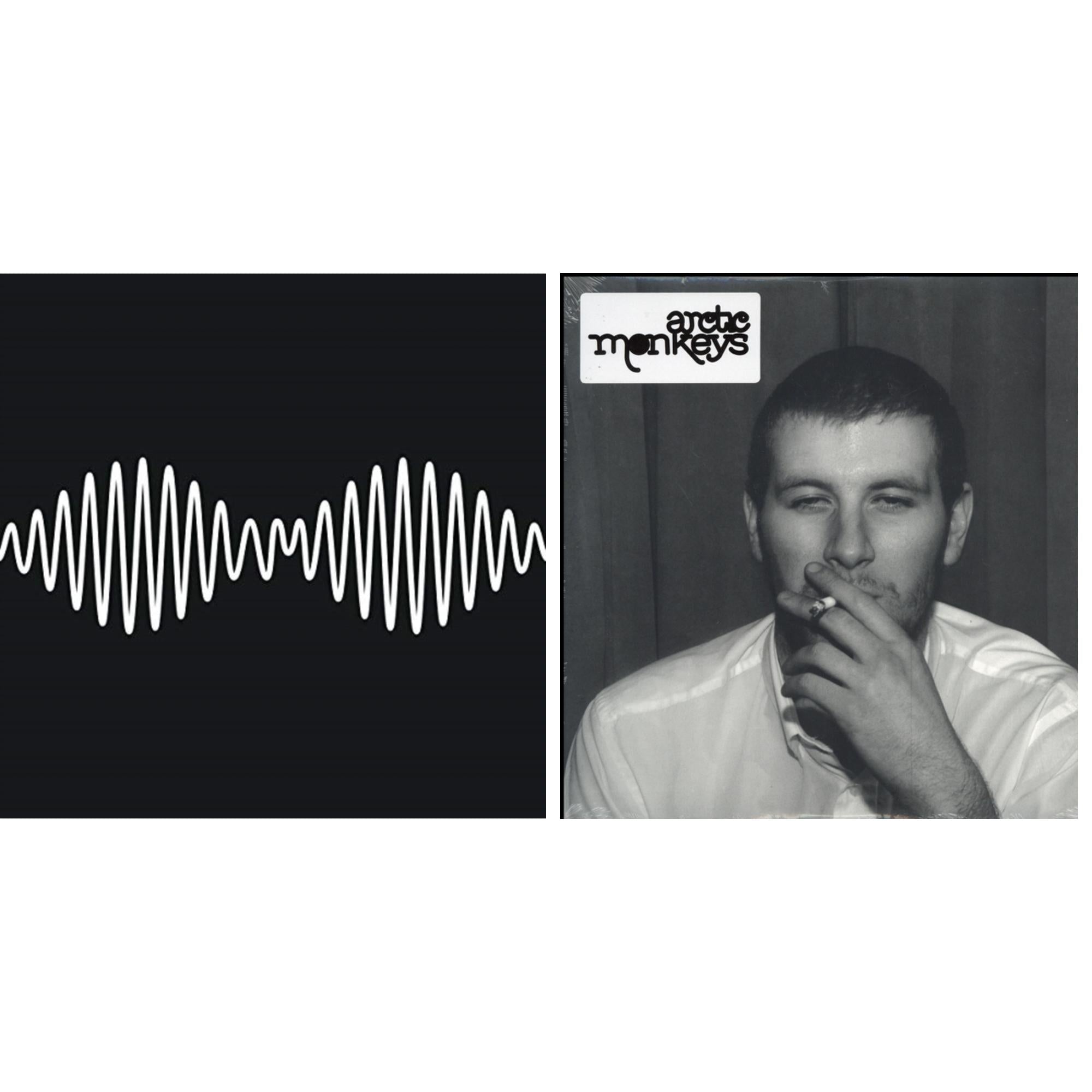 This is a 2 LP Vinyl SKU bundle.
1.This LP Vinyl is brand new.Format: LP VinylMusic Style: Indie RockThis item's title is: Whatever People Say I Am That's What I Am NotArtist: Arctic MonkeysLabel: DOMINOBarcode: 801390008610Release Date: 2/21/2006
2.This LP Vinyl is brand new.