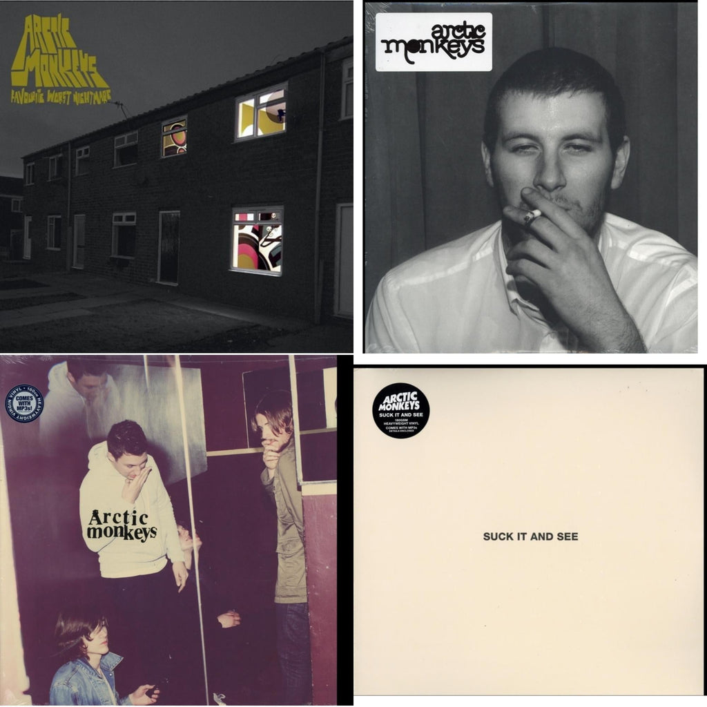 Favourite Worst Nightmare (Gatefold) & Whatever People Say I Am That's What I Am Not & Humbug (Dl Card) & Suck It & See (Dl Card)