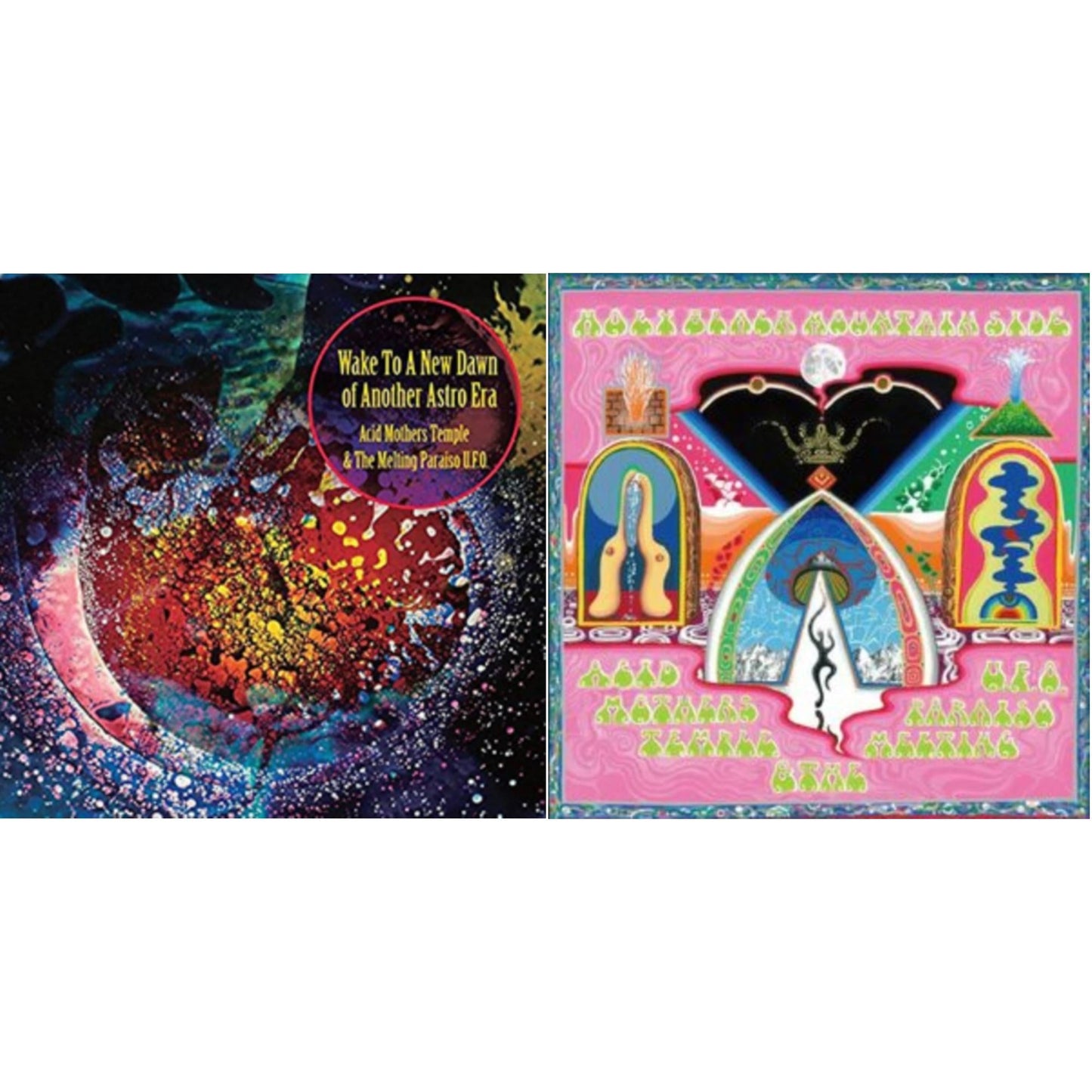 This is a 2 LP Vinyl SKU bundle.
1.This LP Vinyl is brand new.Format: LP VinylMusic Style: Psychedelic RockThis item's title is: Wake To The New Dawn Of Another Astro EraArtist: Acid Mothers Temple & The Melting Paraiso U.F.O.