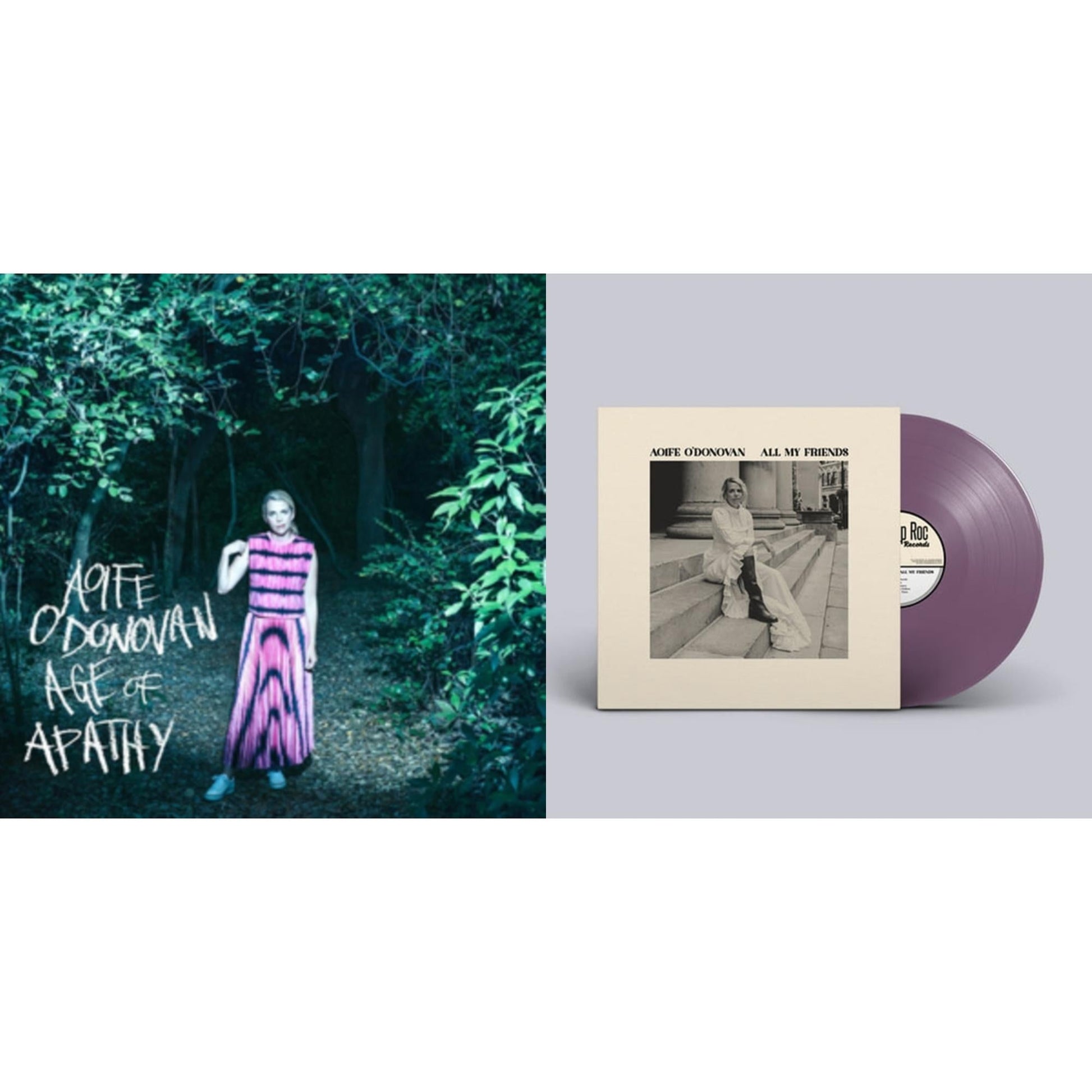 This is a 2 LP Vinyl SKU bundle.
1.This LP Vinyl is brand new.Format: LP VinylMusic Style: FolkThis item's title is: Age Of Apathy (Bone Color LP Vinyl/Dl Card)Artist: Aoife O'donovanLabel: YEP ROC RECORDSBarcode: 634457056978Release Date: 1/21/2022
2.This LP Vinyl is brand new.