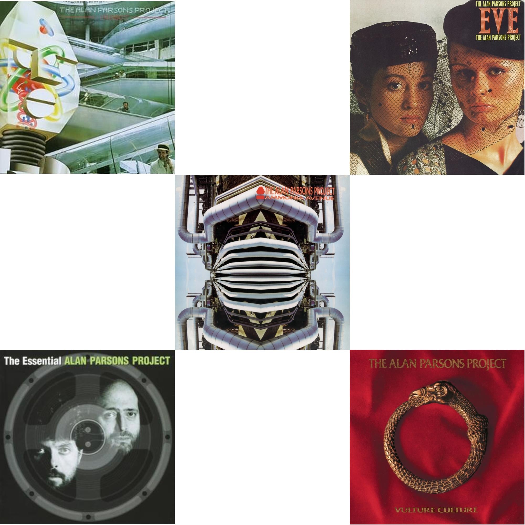 I Robot (Anniversary Edition) & Essential Alan Parsons Project & Ammonia Avenue & Eve & Vulture Culture