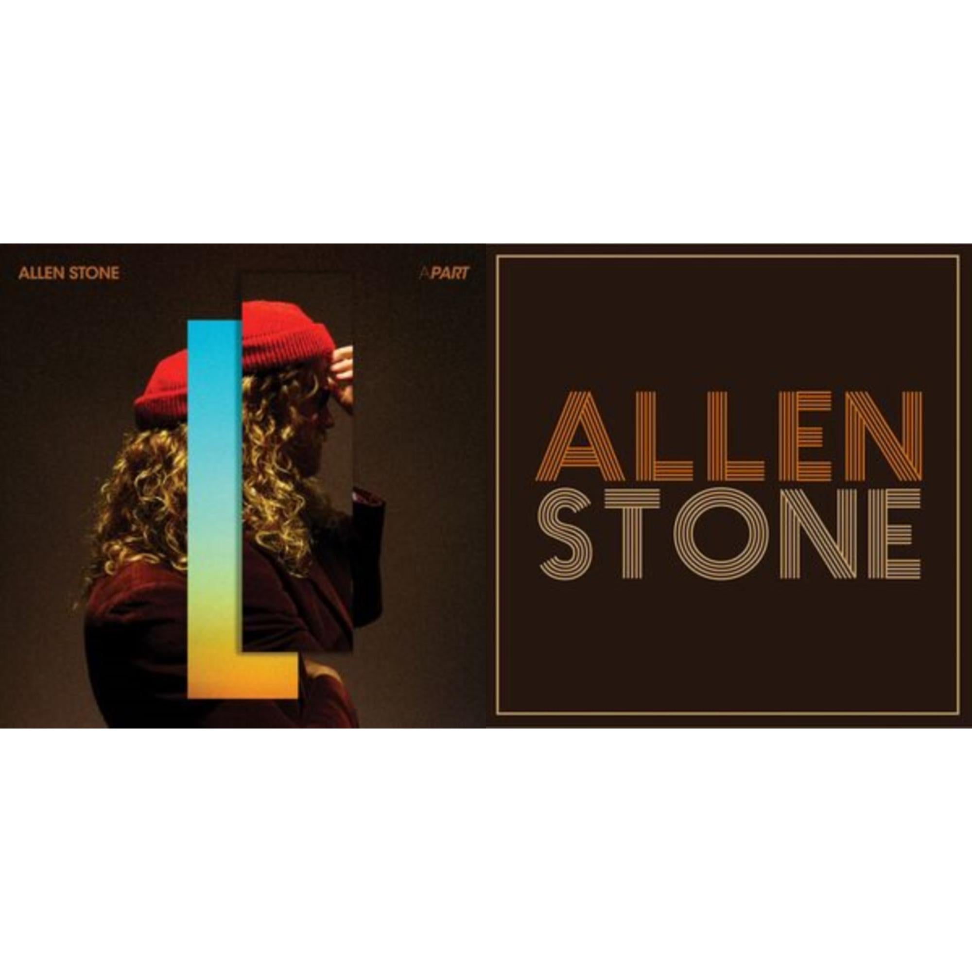 Apart (Translucent Orange LP Vinyl) & Allen Stone (10Th Anniversary/Gold Nugget LP Vinyl) (I)